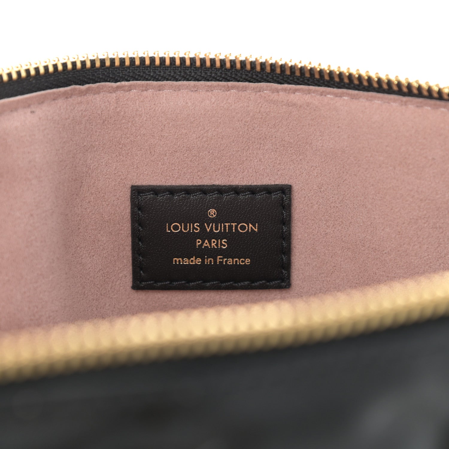 Louis Vuitton Lambskin Embossed Monogram Coussin PM Black 6 of 10