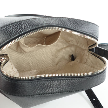 Gucci Pebbled Calfskin Studded Small Soho Disco Bag Black 7 of 7