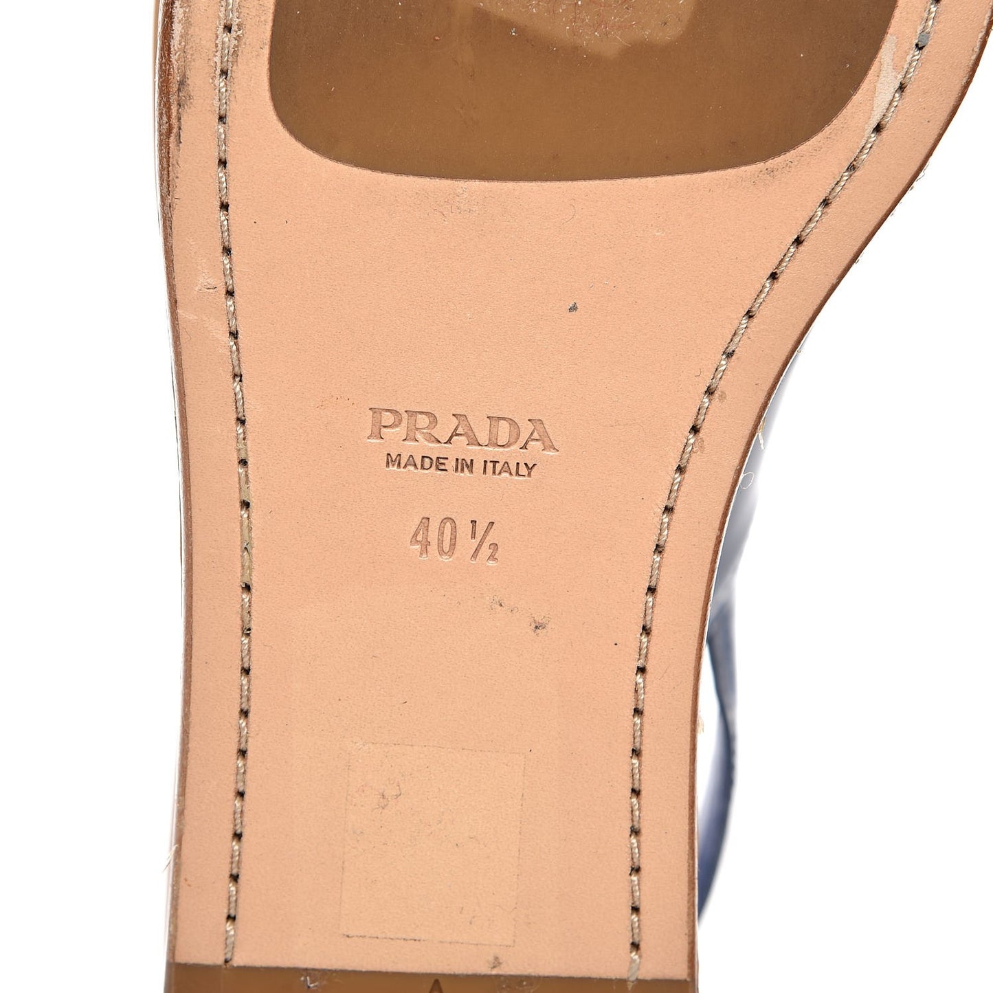 Vernice Cork Crisscross Platform 60mm Sandals 40.5 Cobalto