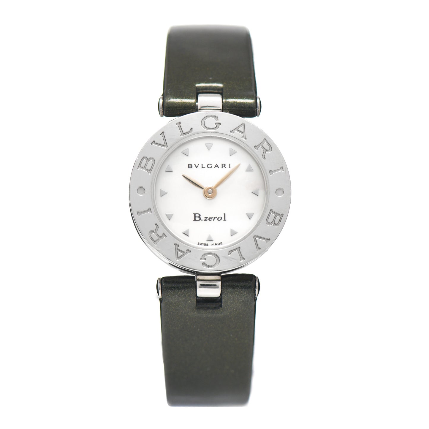 Stainless Steel Calfskin 22mm B.Zero1 Quartz Watch