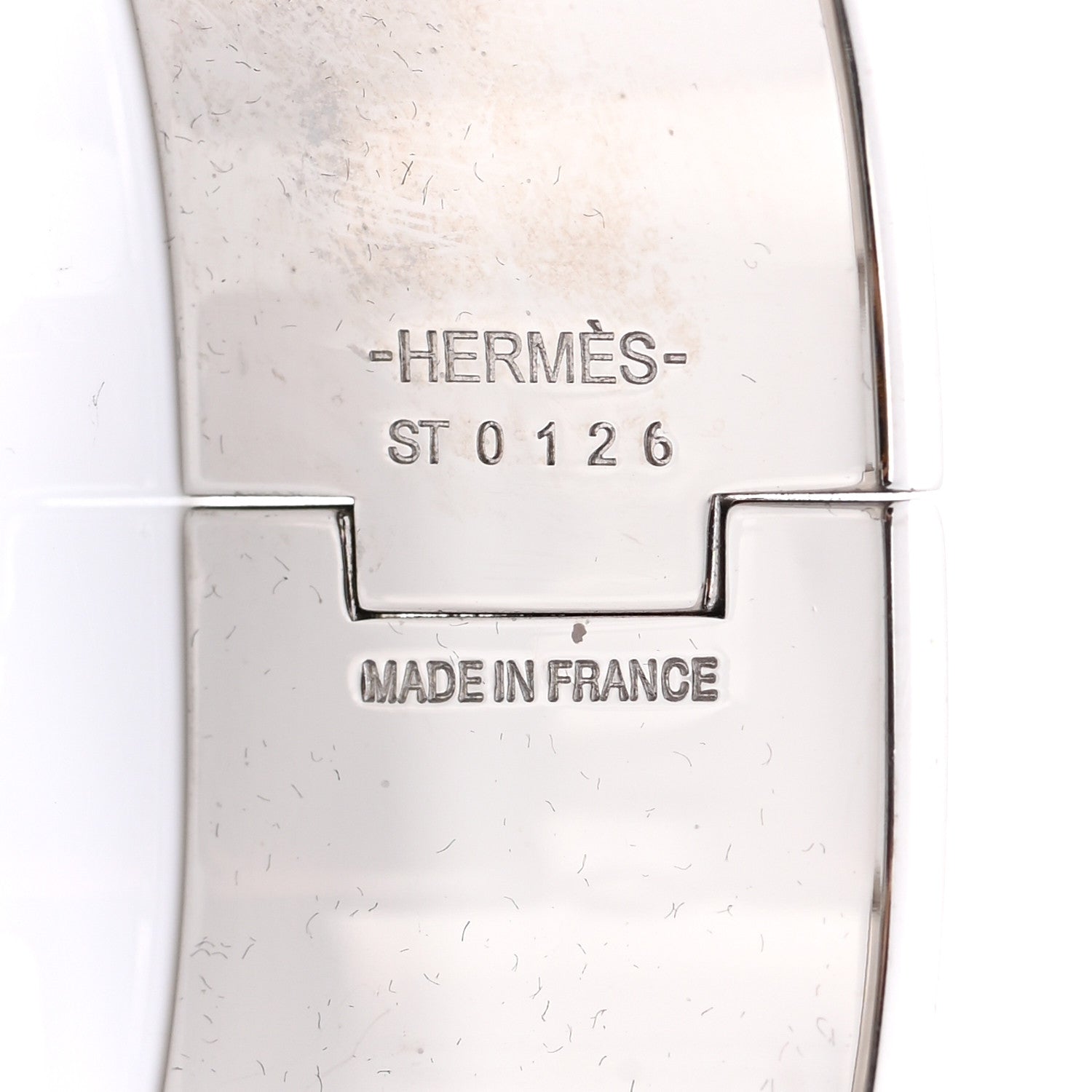 Hermes Enamel Wide Clic Clac H Bracelet PM Black 8 of 8