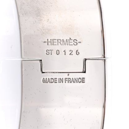 Hermes Enamel Wide Clic Clac H Bracelet PM Black 8 of 8