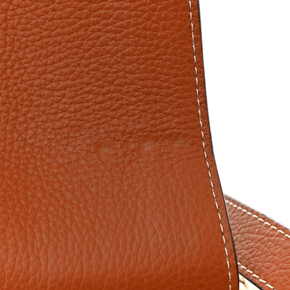 Chloe Raffia Calfskin Marcie Basket Tan 11 of 12