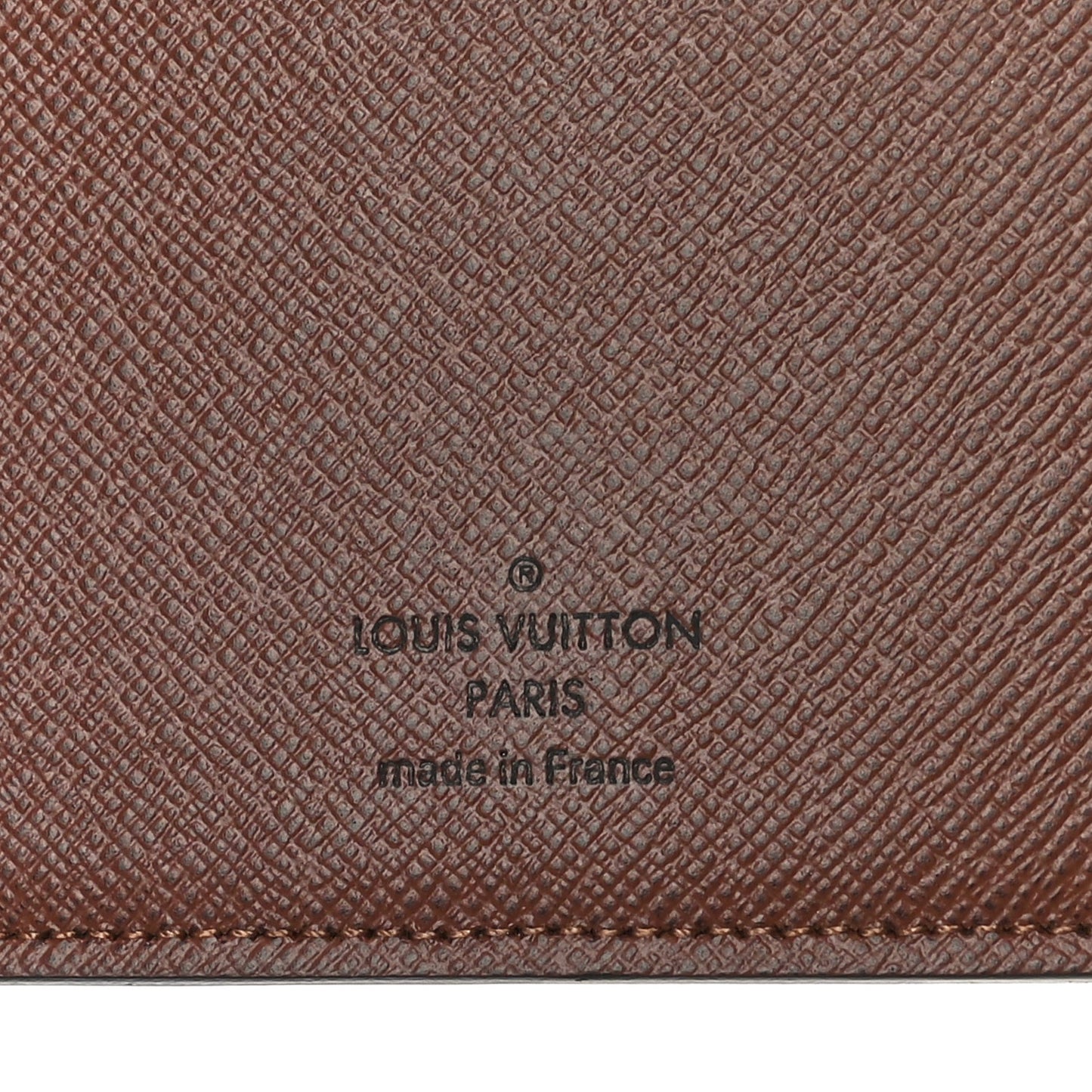 Monogram Desk Agenda Cover