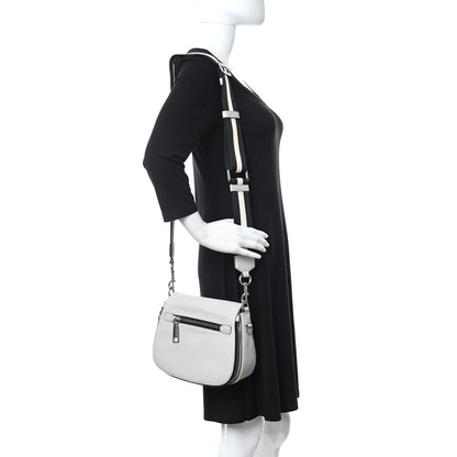 Marc Jacobs Pebbled Calfskin Recruit Nomad Crossbody Rock Gray 2 of 12