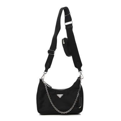 Prada Nylon Re-Edition 2005 Shoulder Bag Black 1 of 9