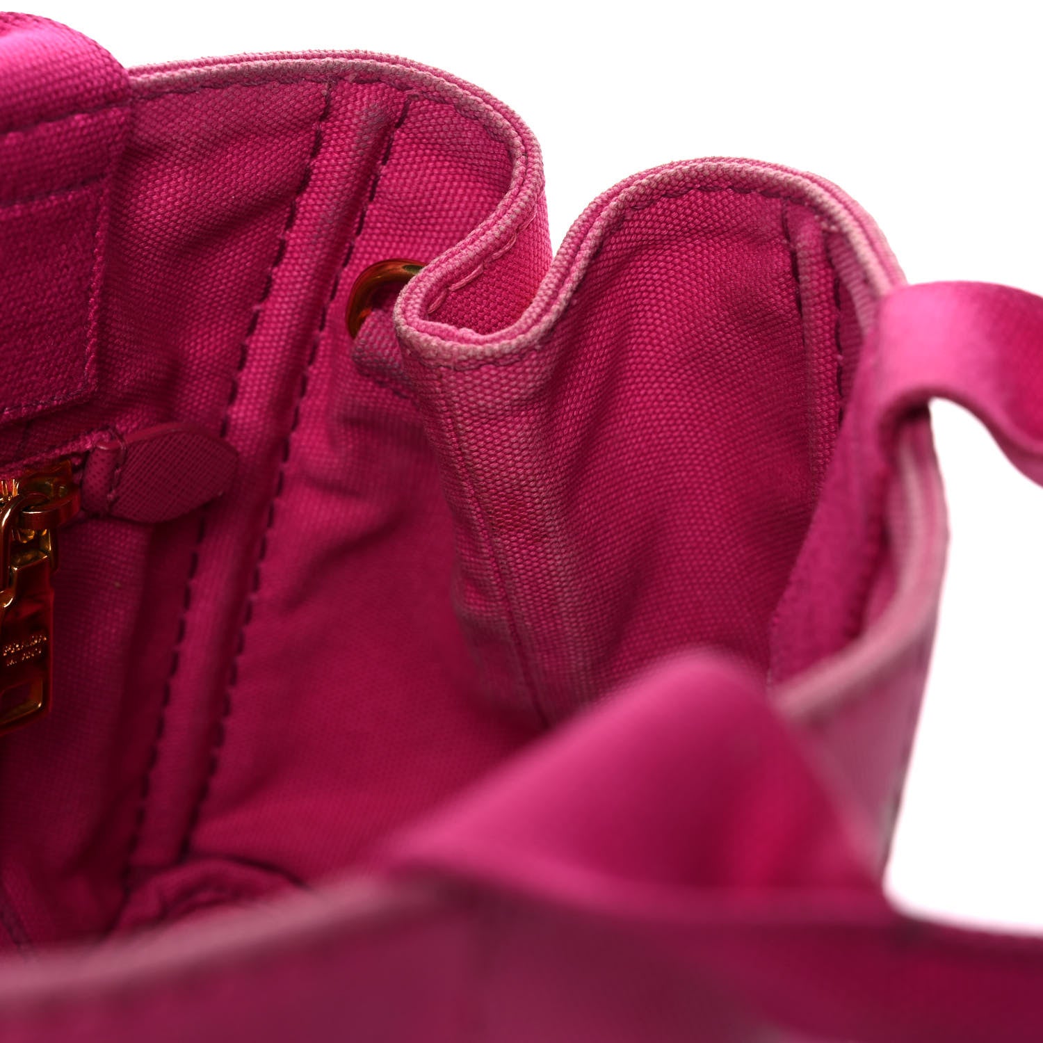 Prada Canapa Small Logo Tote Fuxia 13 of 13