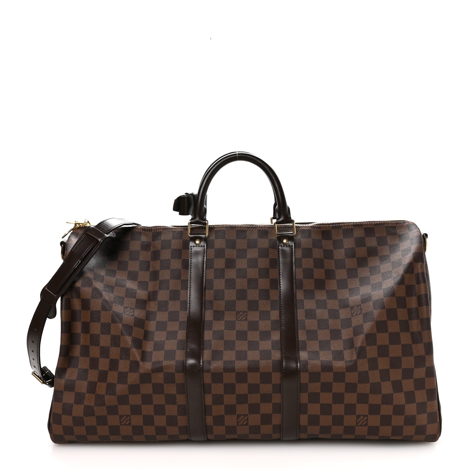Louis Vuitton Damier Ebene Keepall Bandouliere 55 1 of 9