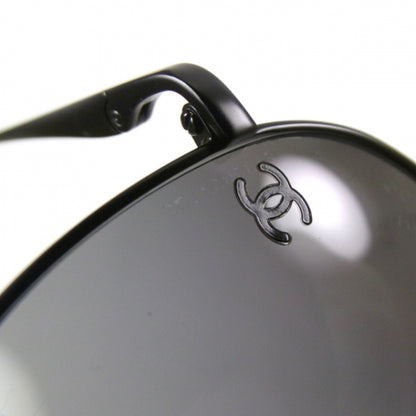 Chanel Aviator Sunglasses 4189-T-Q Black 9 of 9