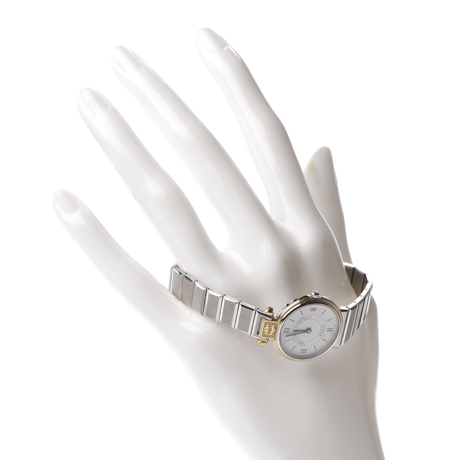 Van Cleef & Arpels Stainless Steel 24mm La Collection Quartz Watch 2 of 6