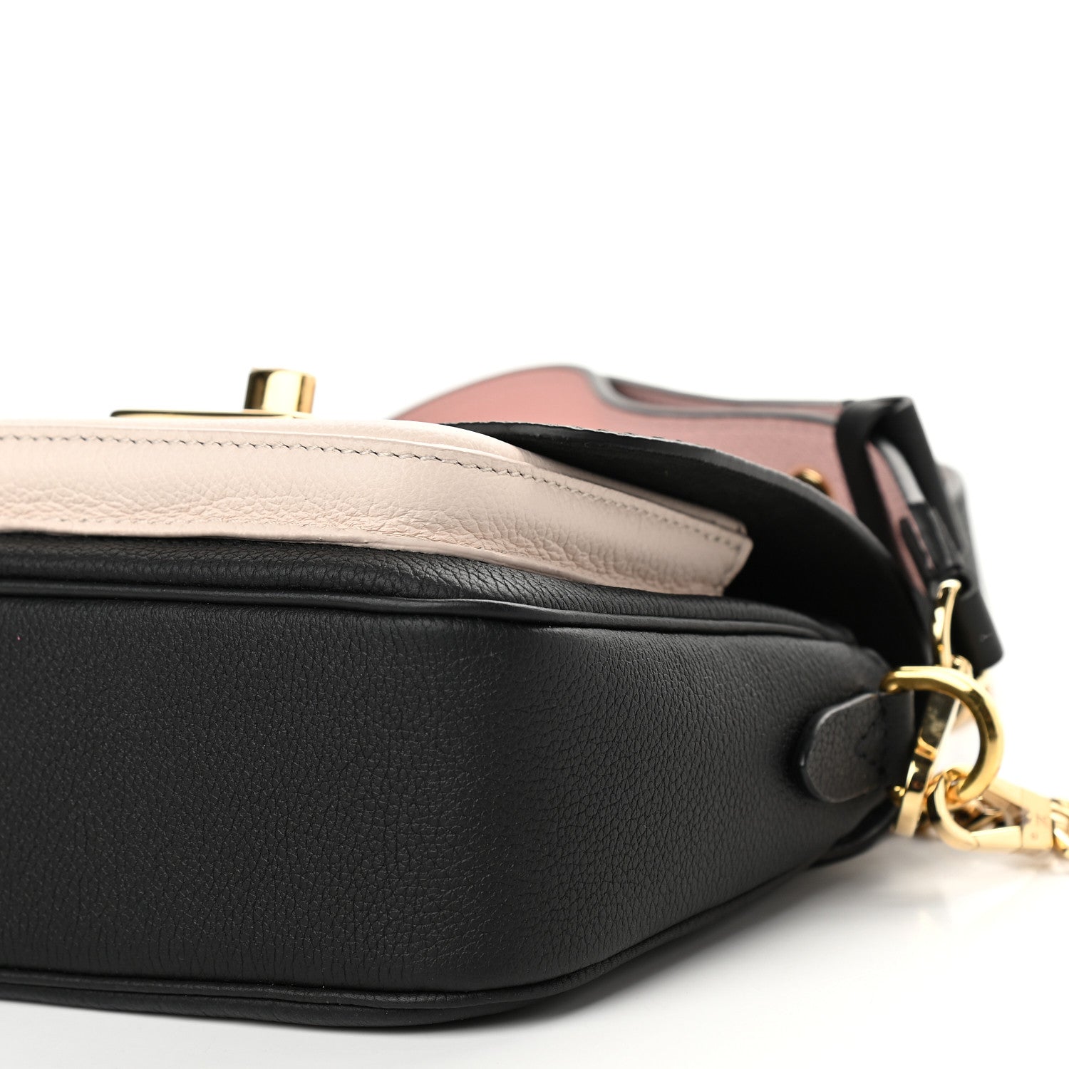 Louis Vuitton Grained Calfskin Lockme Tender Black 8 of 8