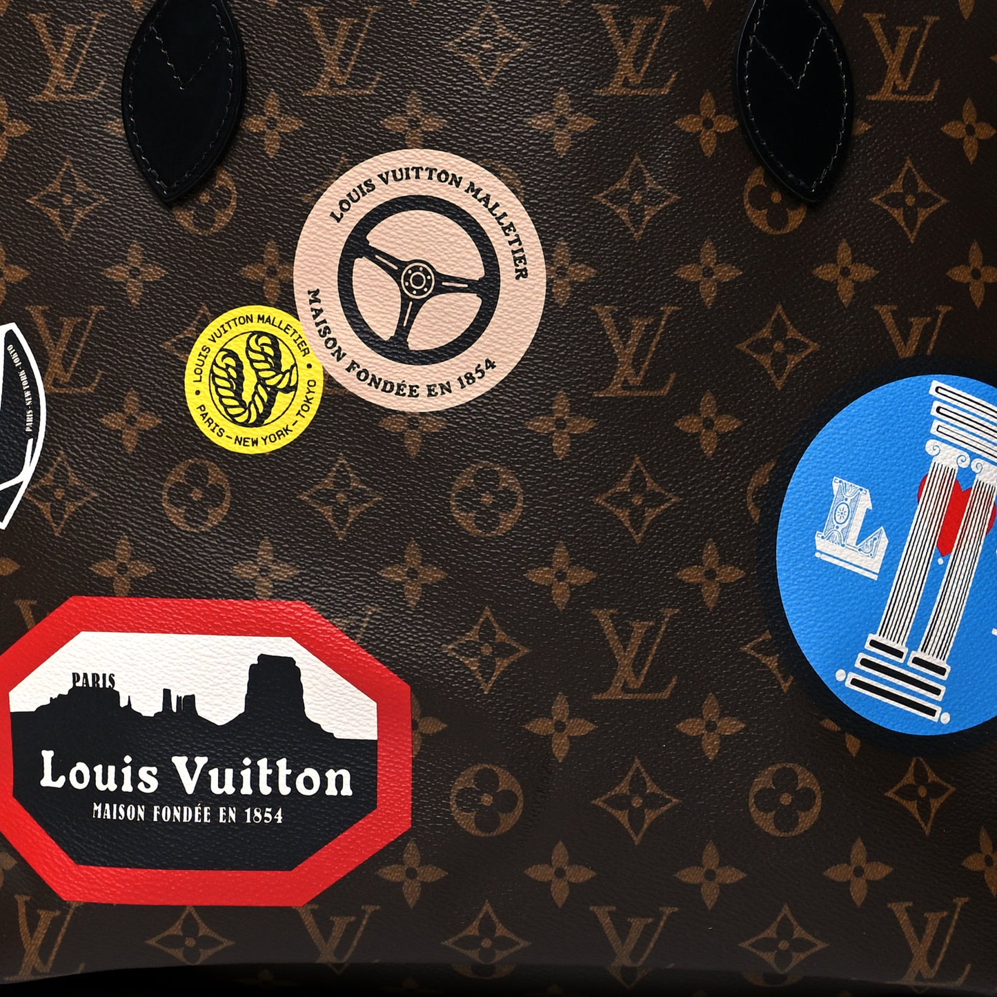 Monogram World Tour Neverfull MM