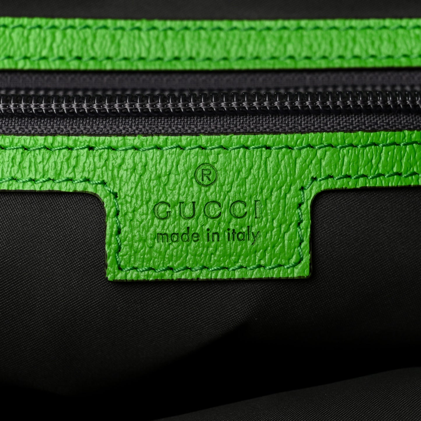 Jersey GG Monogram All Over Pan Sport Double Buckle Backpack Grey Green Multicolor