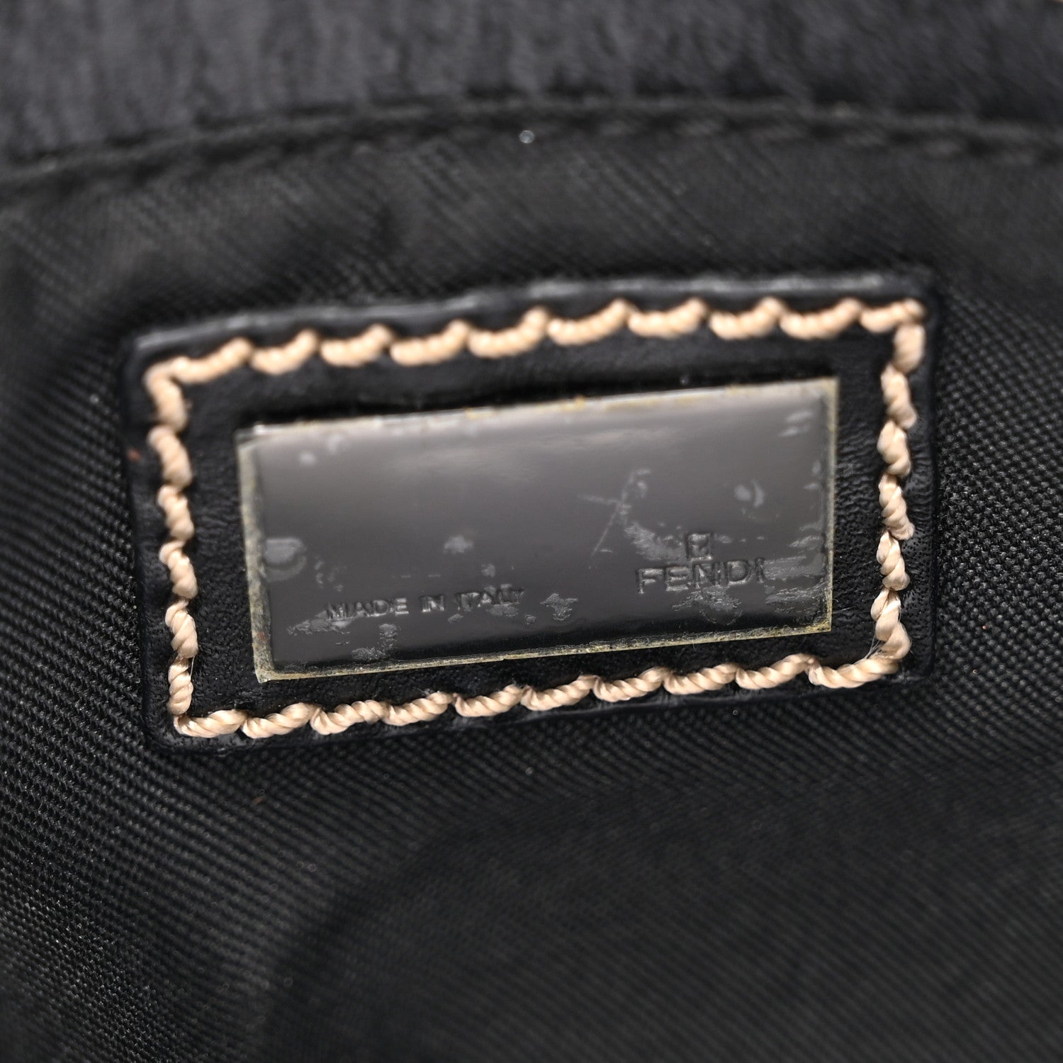 Fendi Zucchino Pochette Black 6 of 13