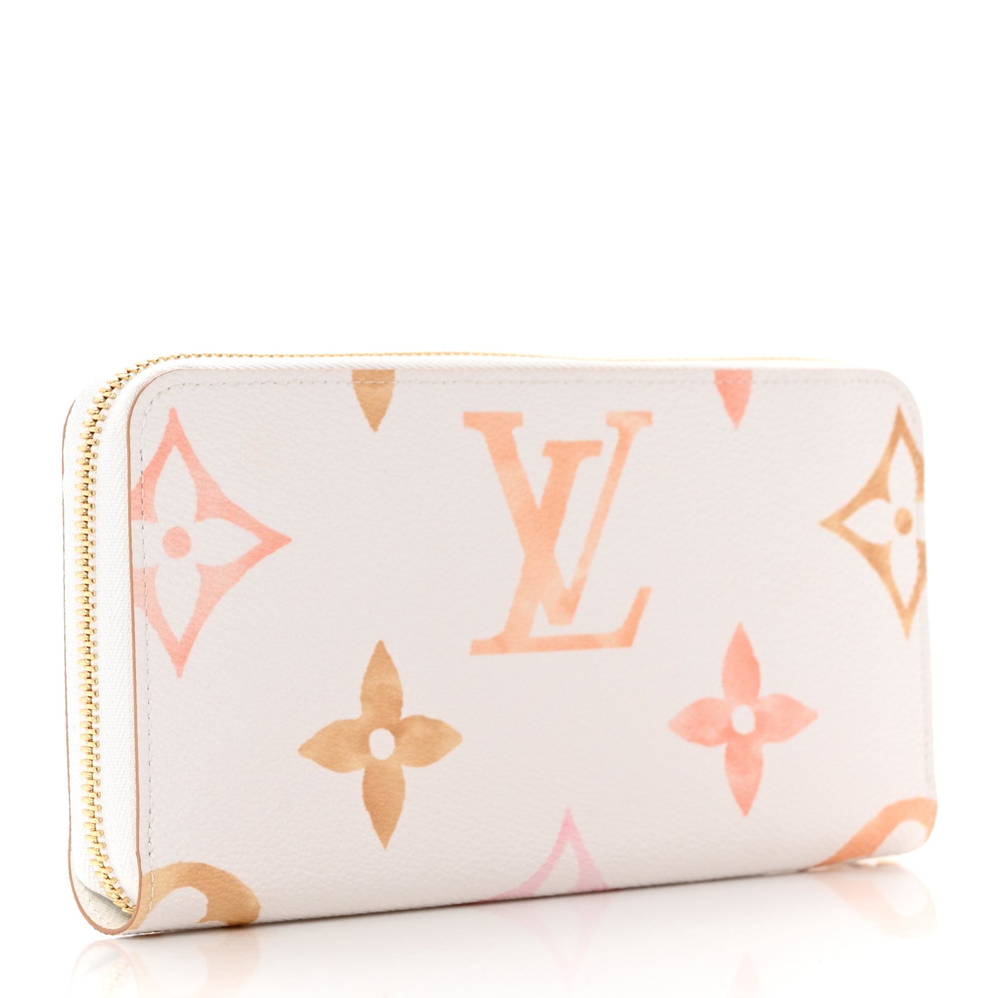 Monogram Resort Zippy Wallet Beige