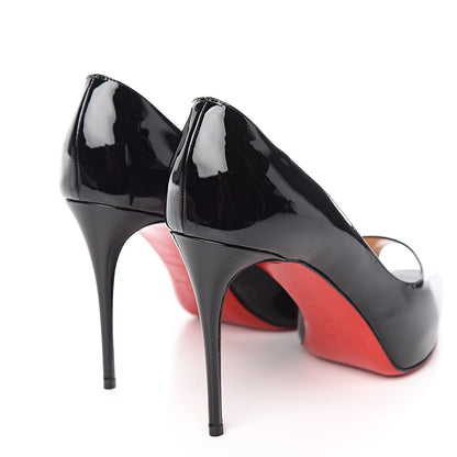 Christian Louboutin Patent New Very Prive 100 Pumps 39.5 Black 4 of 8