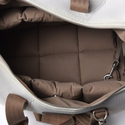 Hermes Toile Buffle Skipper TouTou Pet Carrier Etoupe 9 of 13