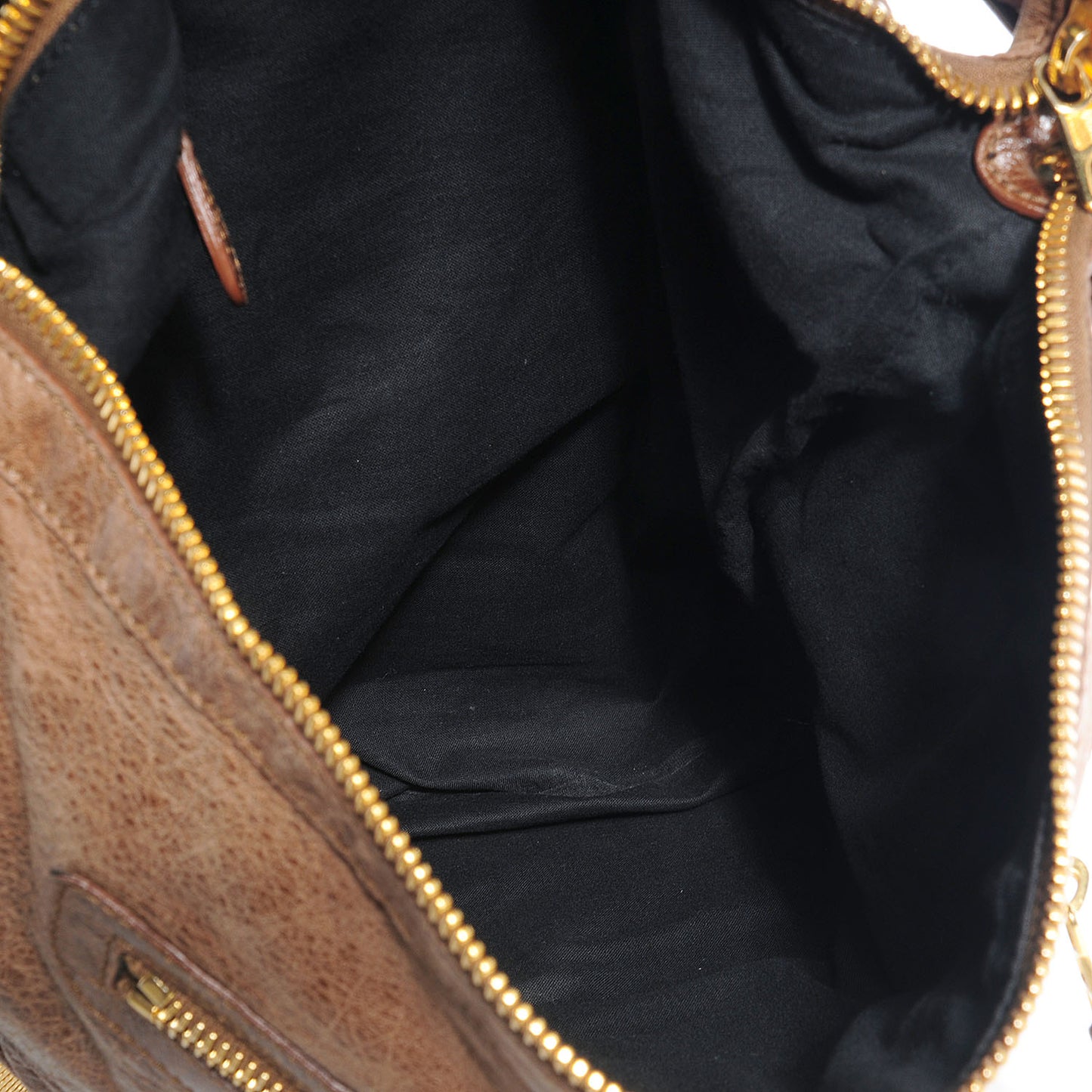 Agneau Giant 21 Gold Hardware Day Hobo Charbon