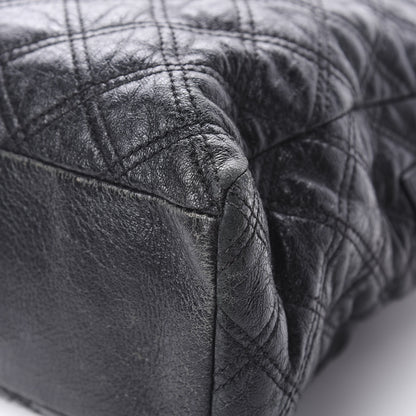 Marc Jacobs Lacquered Goatskin Quilted Karlie Satchel Black 12 of 16