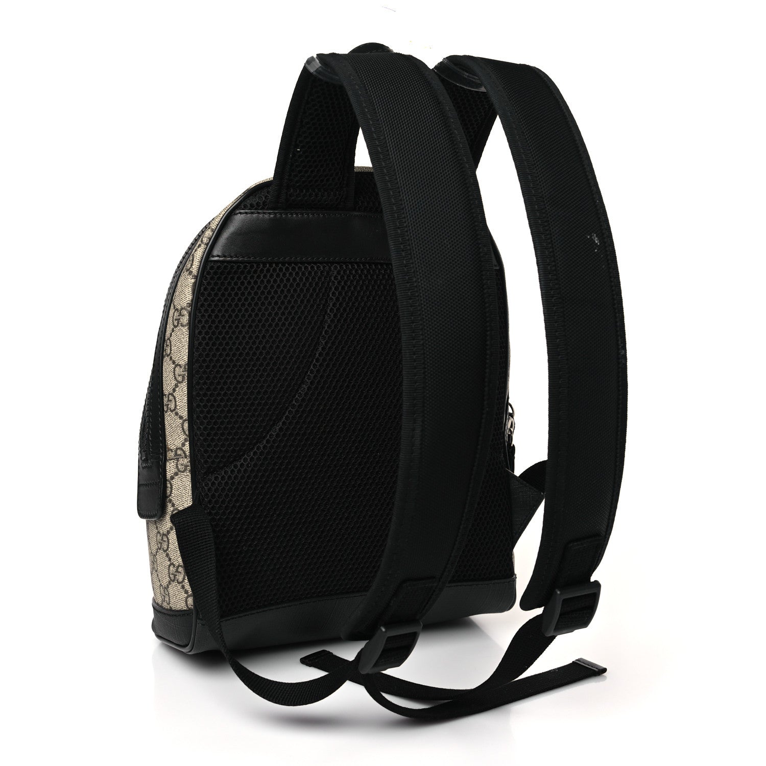 Gucci GG Supreme Monogram Small Eden Day Backpack Black 3 of 10