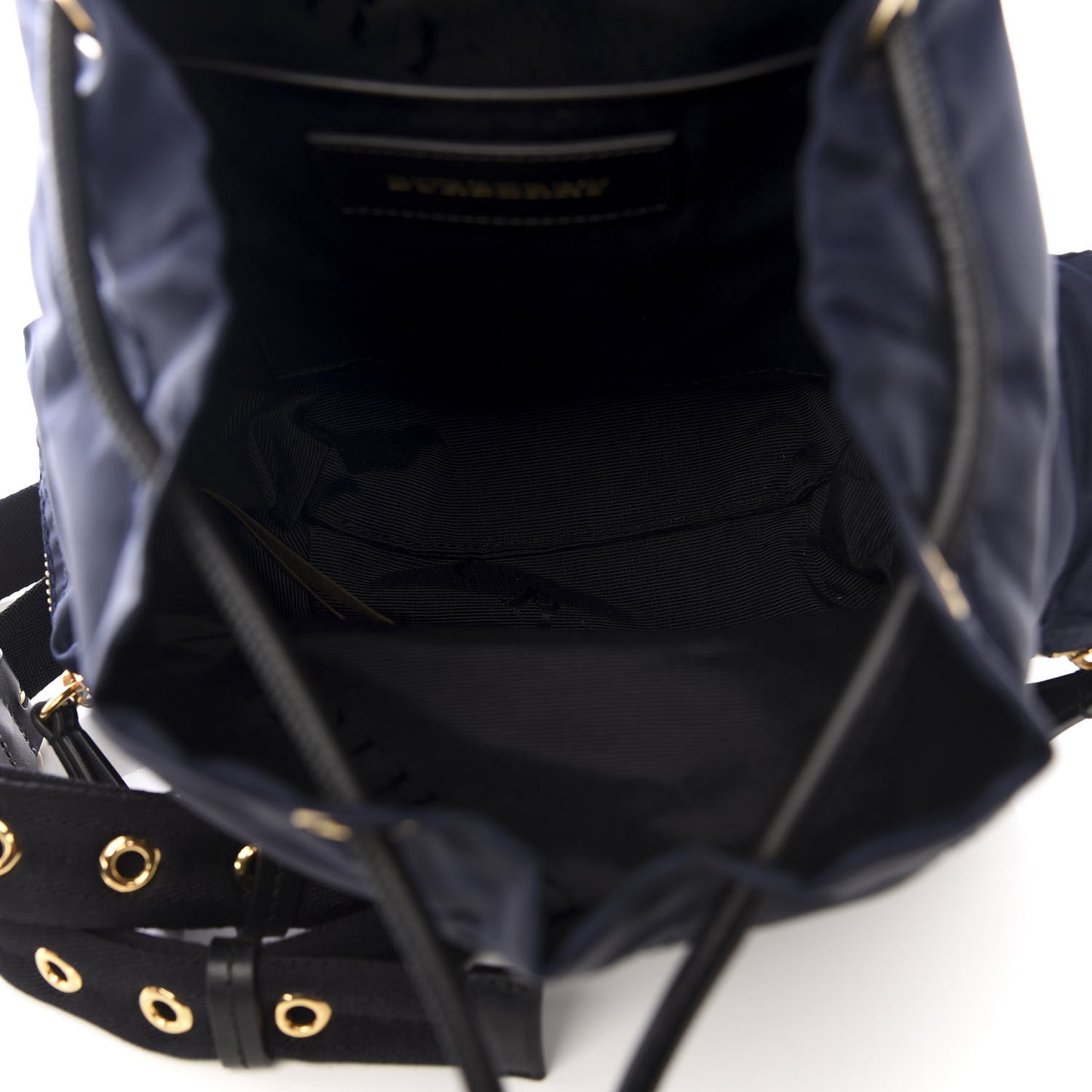 Nylon Small Crossbody Rucksack Backpack Ink Blue