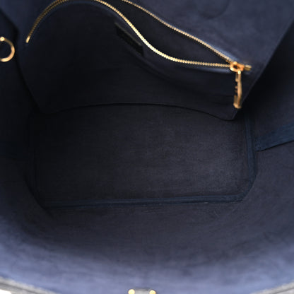 Louis Vuitton Empreinte Monogram Giant Neverfull MM Black 6 of 12