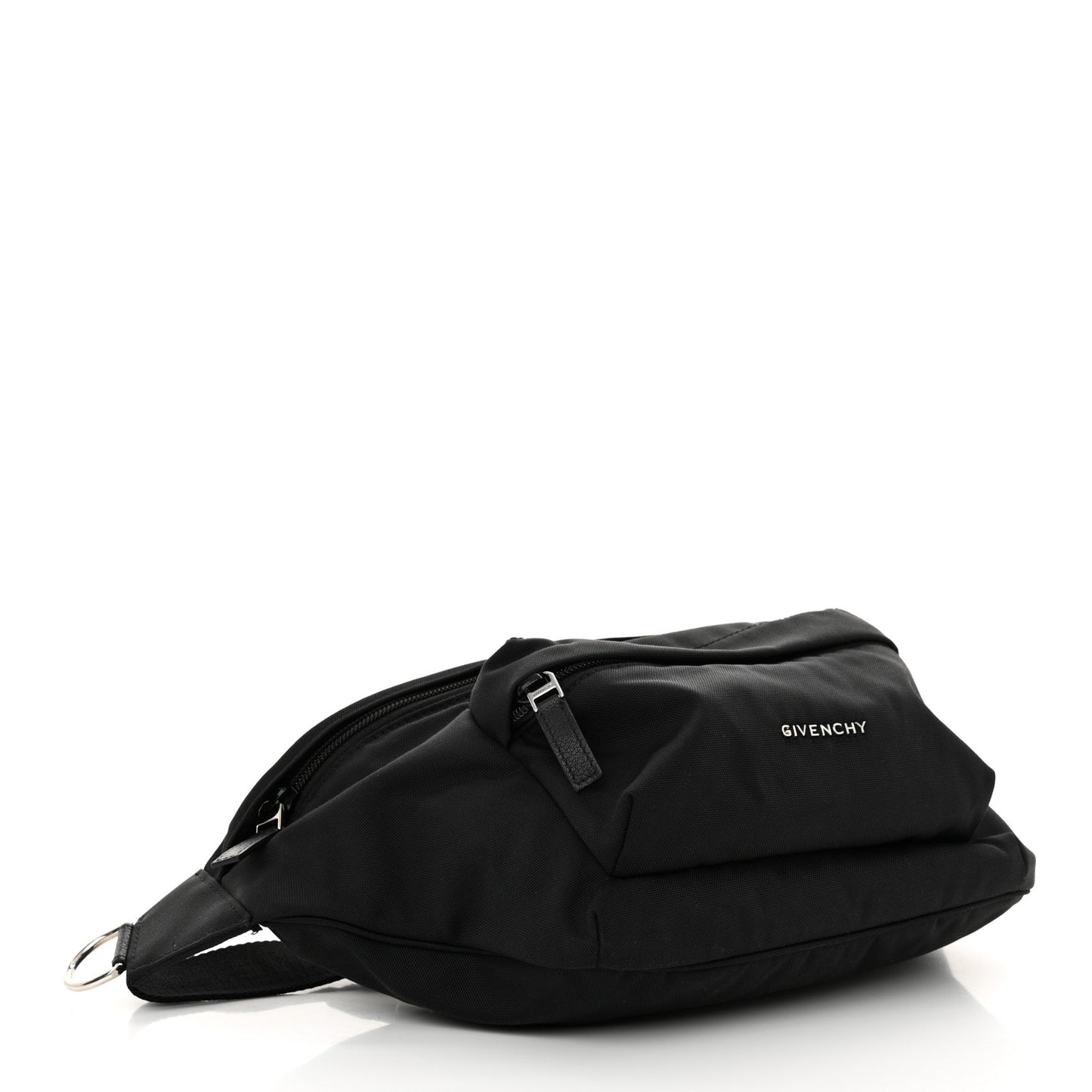 Nylon Logo Bum Bag Black