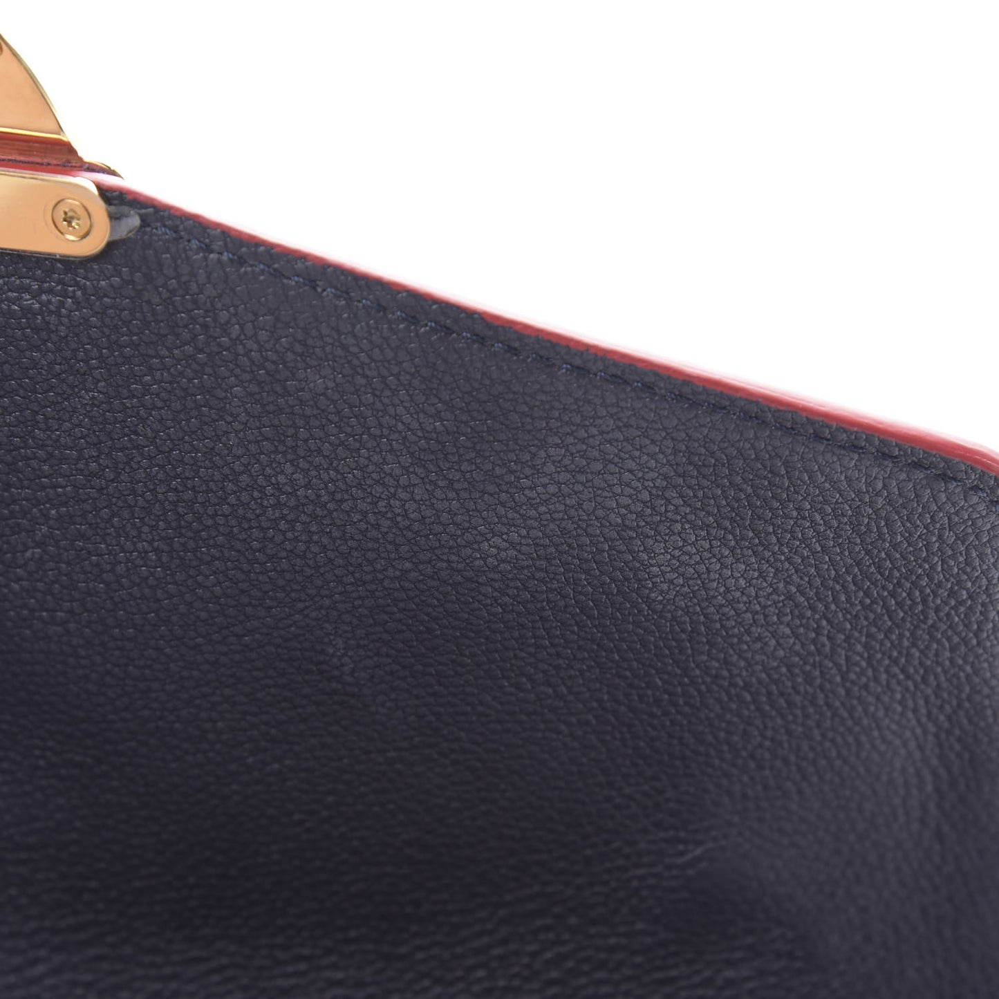 Empreinte Pochette Metis Marine Rouge