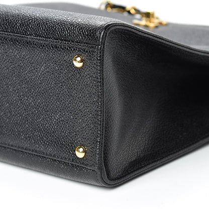Chanel Caviar CC Shoulder Bag Black 10 of 11