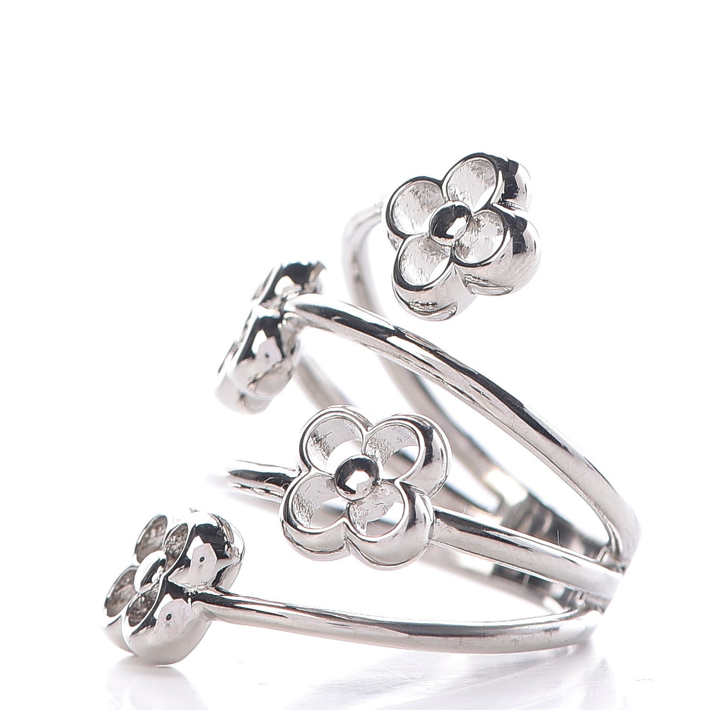 Flower Full Ring S Silver