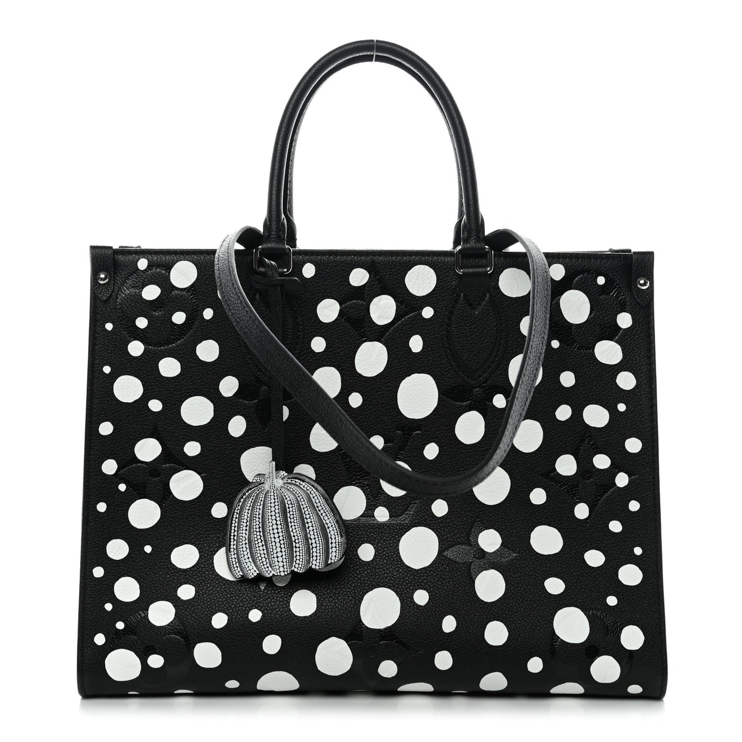 LV X YK Empreinte Monogram Giant Onthego MM Black