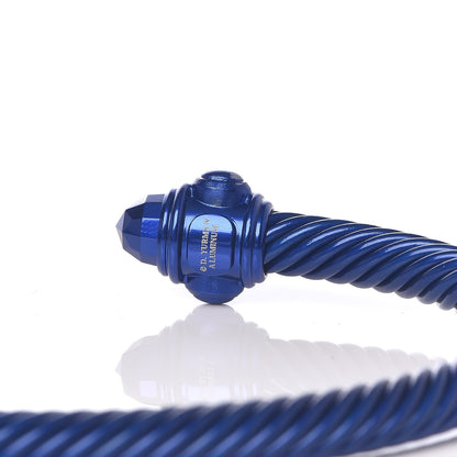 David Yurman Aluminum 5mm Renaissance Bracelet Blue 4 of 5