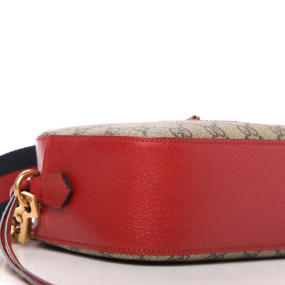 Gucci GG Supreme Monogram Web Neo Vintage Shoulder Bag Beige Red 6 of 10