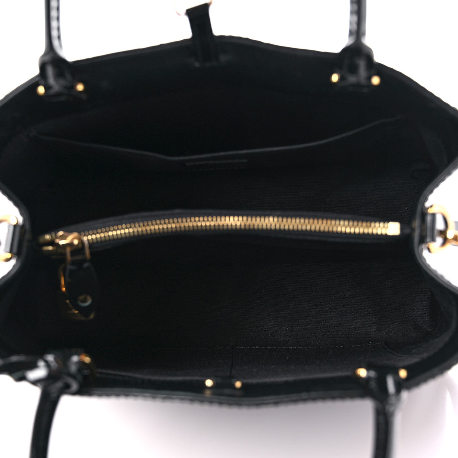 Louis Vuitton Vernis Montaigne MM Black 5 of 16