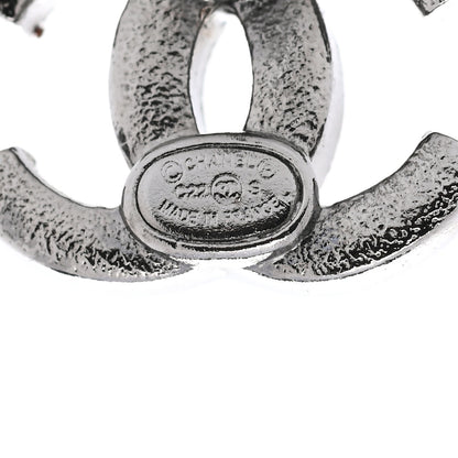 Chanel Ruthenium Crystal CC Earrings Multicolor 3 of 5