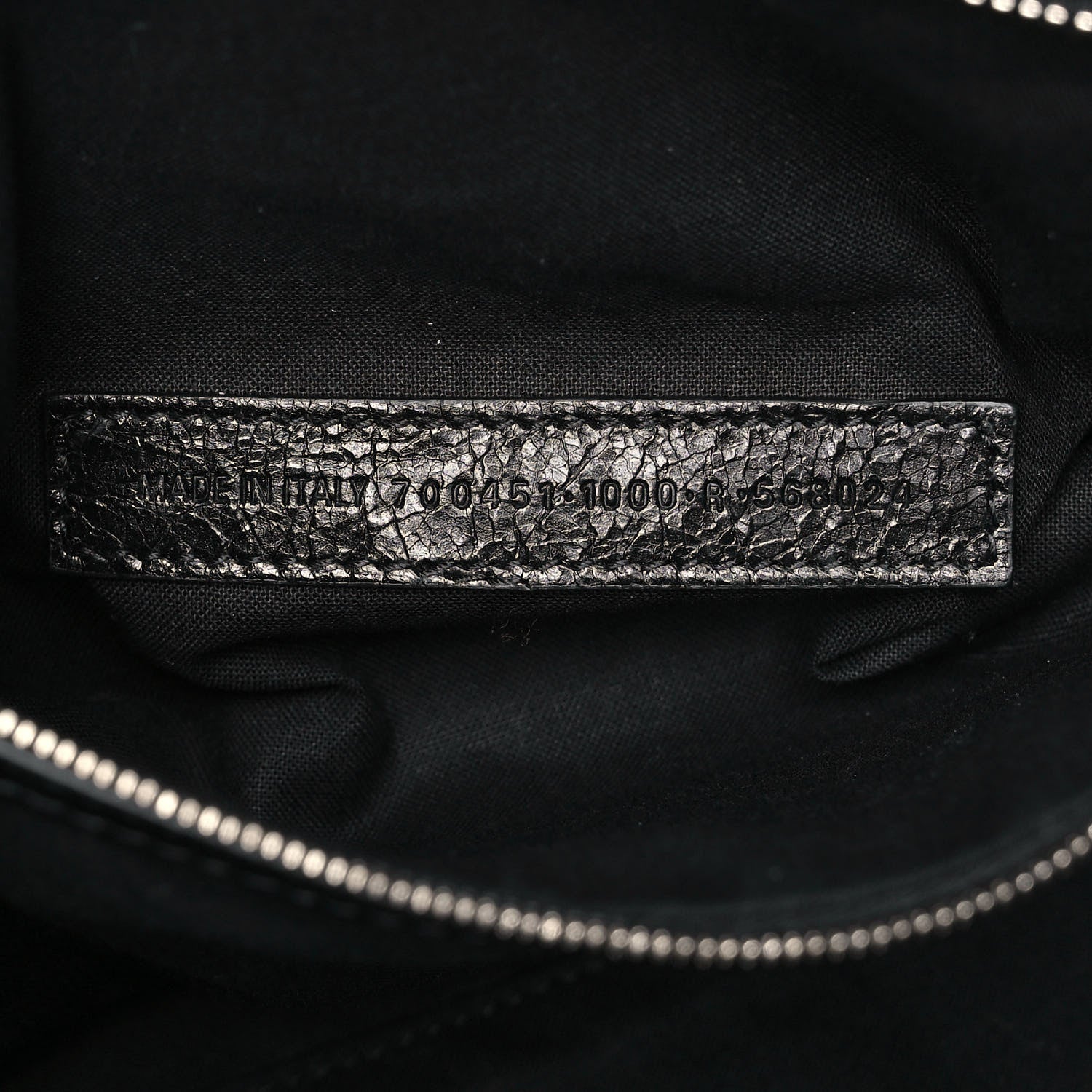 Balenciaga Agneau Arena Neo Cagole City Handbag Black 6 of 17