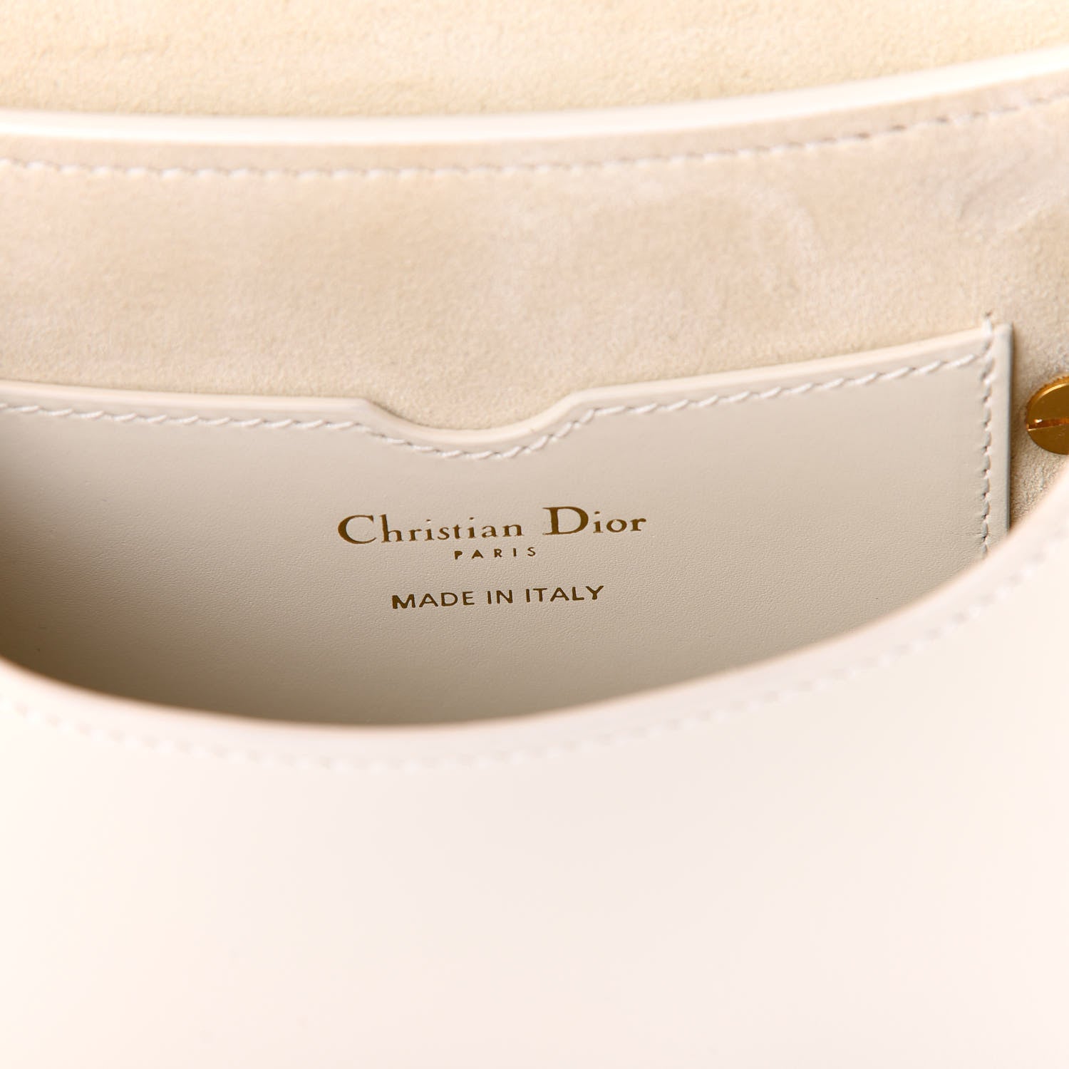 Christian Dior Box Calfskin Small Bobby Bag White 6 of 10