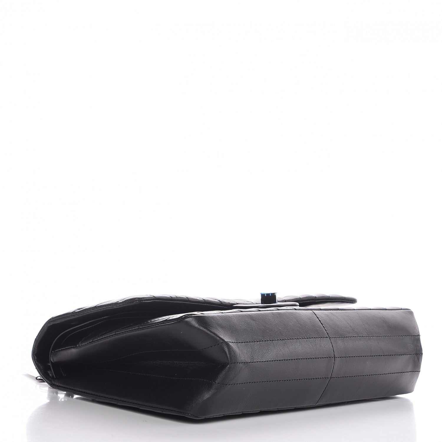 Chanel Aged Calfskin Chevron Quilted 2.55 Reissue 226 So Black 4 of 8