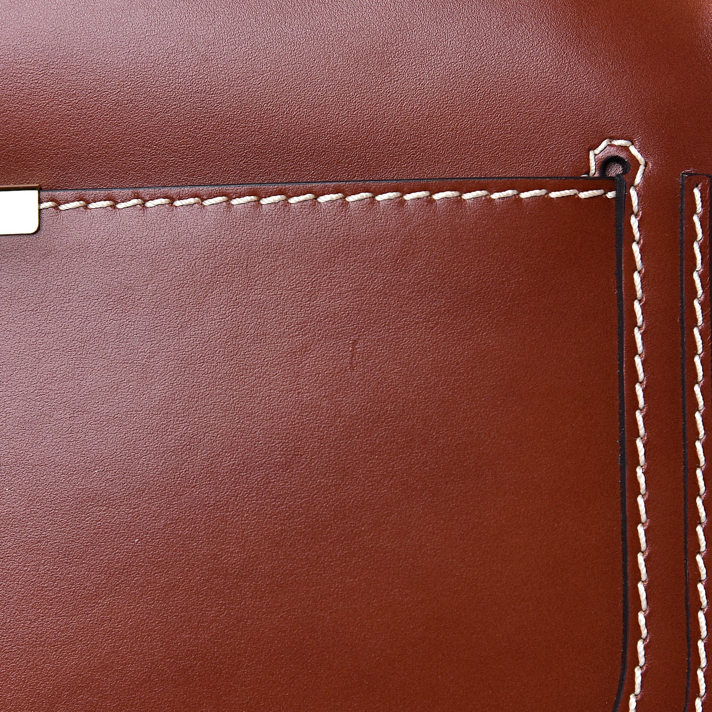 Calfskin Medium Marcie Saddle Shoulder Bag Sepia