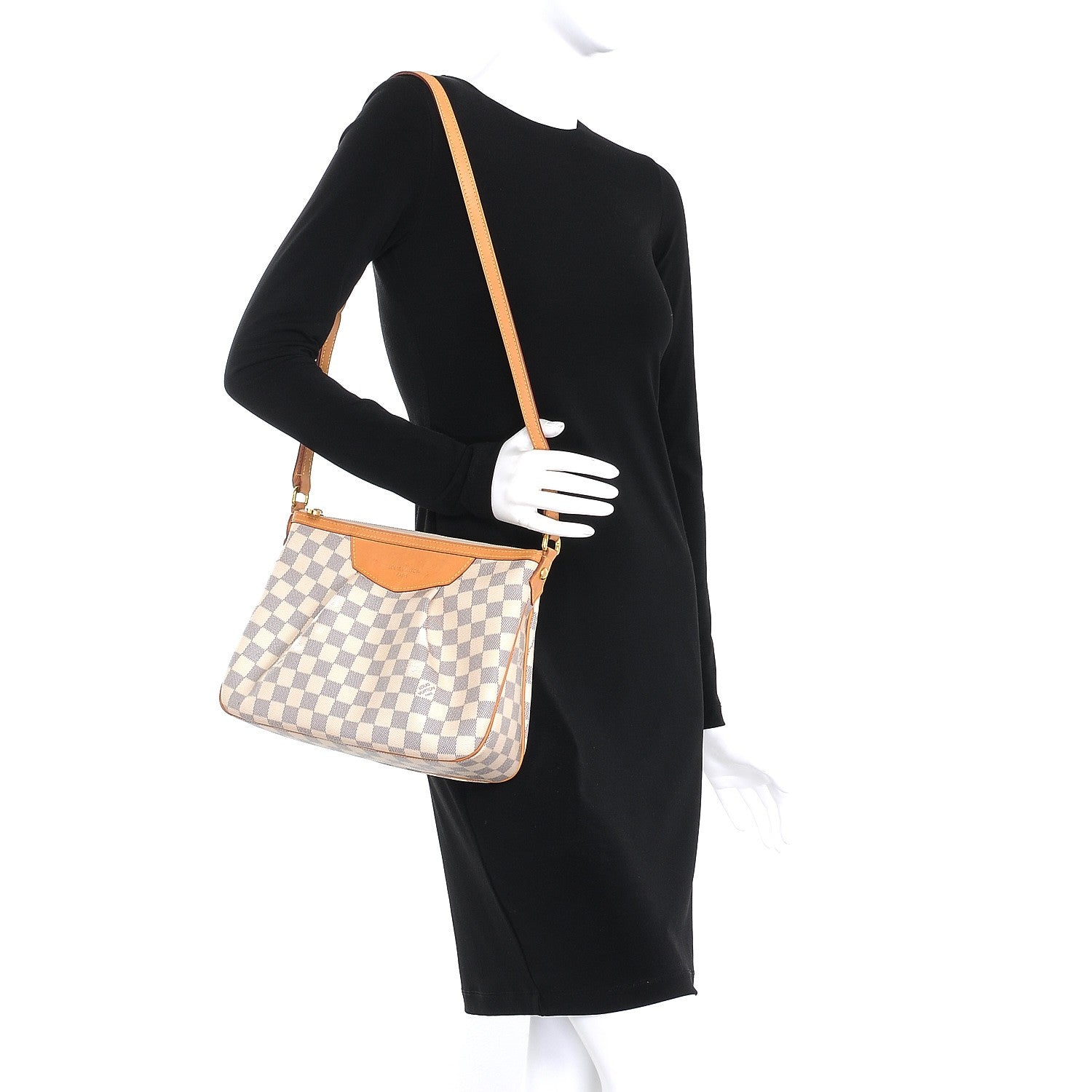 Louis Vuitton Damier Azur Siracusa PM 2 of 14