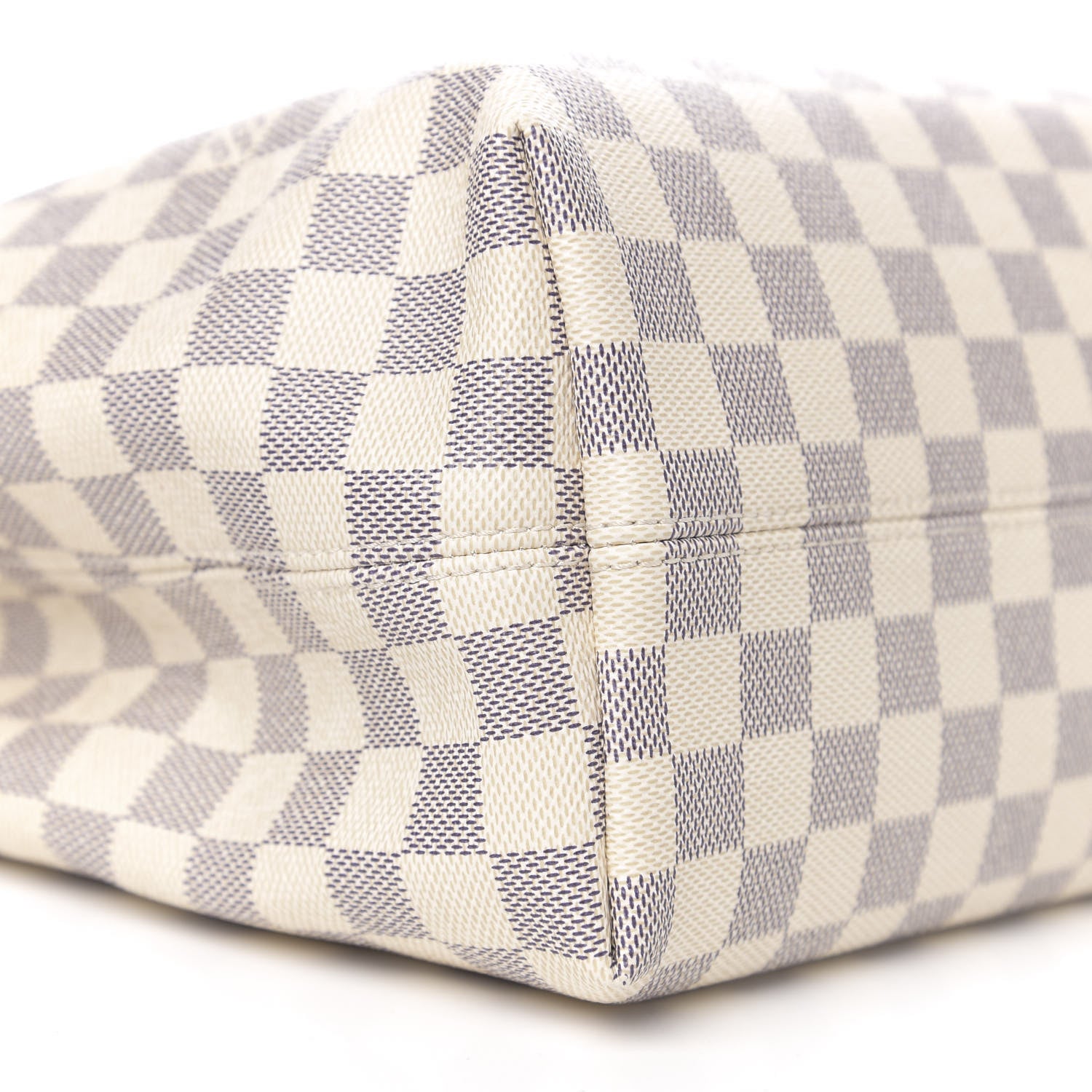 Louis Vuitton Damier Azur Graceful MM Rose Ballerine 7 of 10