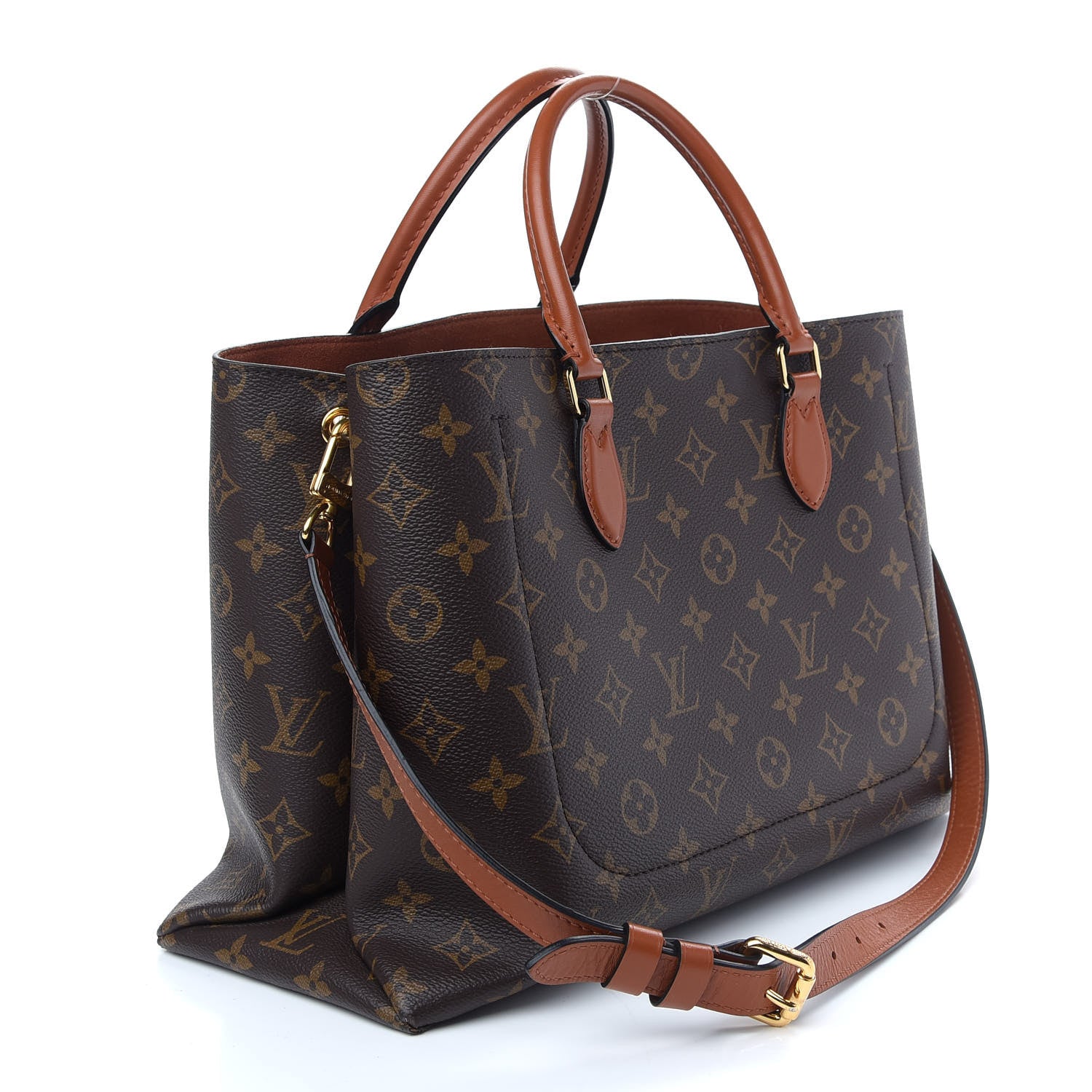 Louis Vuitton Monogram Flower Tote Caramel 3 of 12