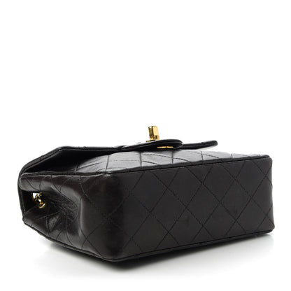 Chanel Lambskin Quilted Mini Square Flap Black 4 of 10