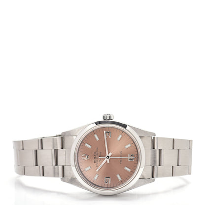 Rolex Stainless Steel 34mm Air-King Oyster Perpetual Precision Watch Pink 14000 2 of 4