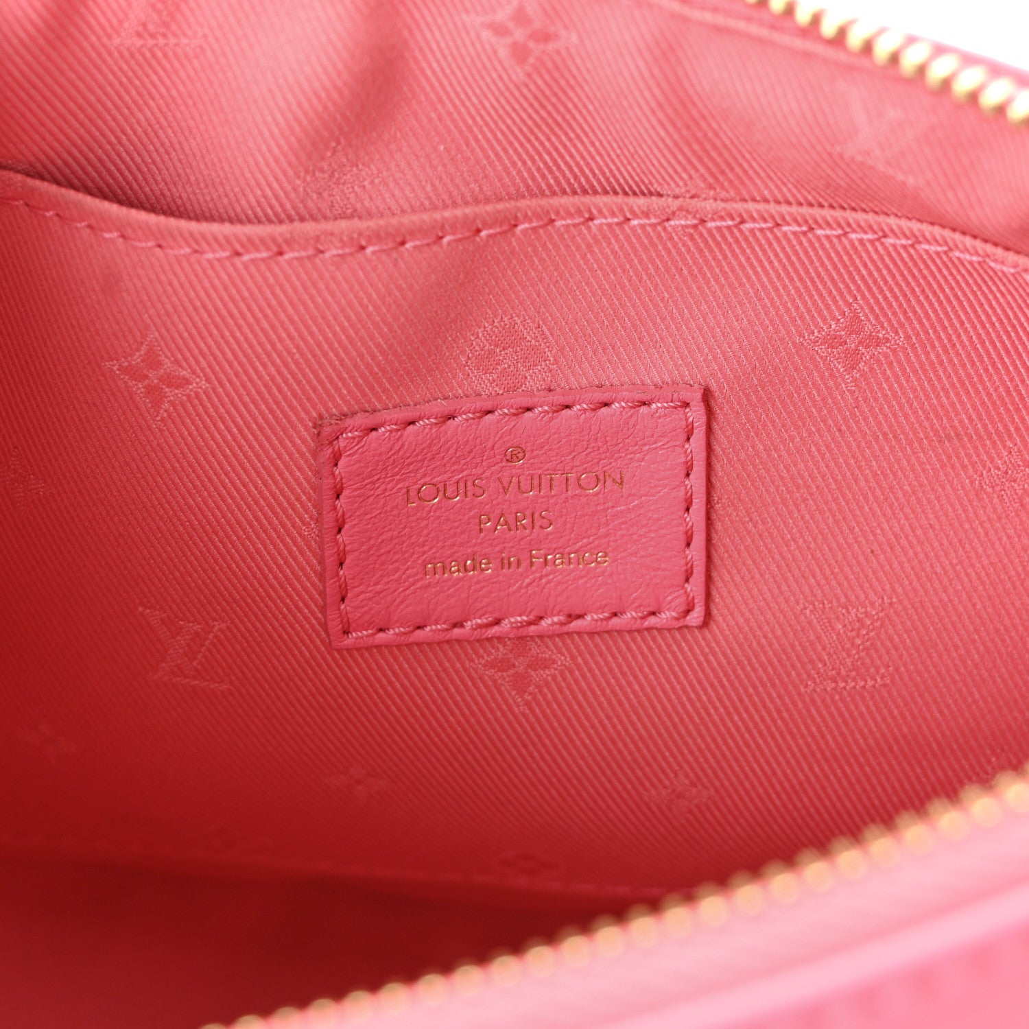Louis Vuitton Calfskin Bubblegram Over The Moon Dragon Fruit 6 of 9