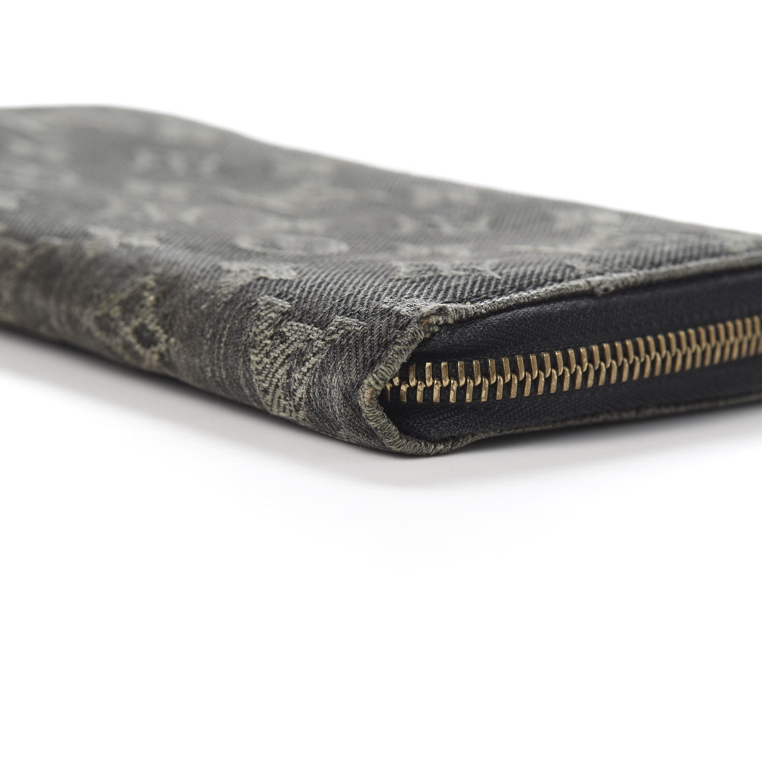 Louis Vuitton Denim Zippy Wallet Black 12 of 12