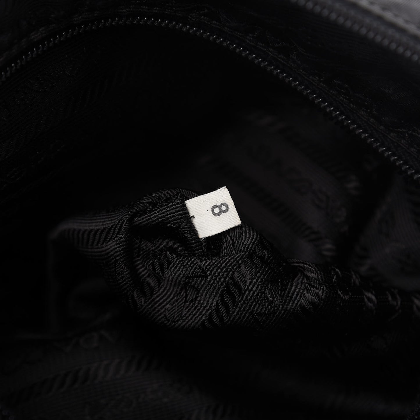 Tessuto Nylon Messenger Bag Black