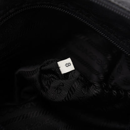 Prada Tessuto Nylon Messenger Bag Black 9 of 12