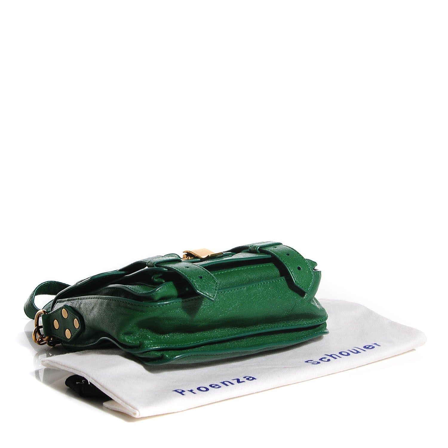 Proenza Schouler Lambskin PS1 Pouch Messenger Bag Watermelon 4 of 16