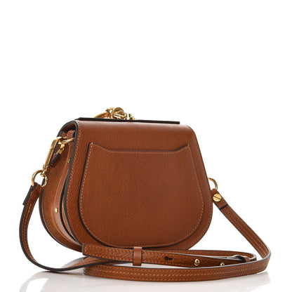 Chloe Calfskin Suede Small Nile Bracelet Bag Caramel 3 of 8